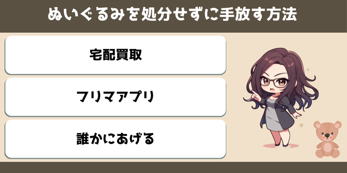 きれいなぬいぐるみなら売却を考えよう