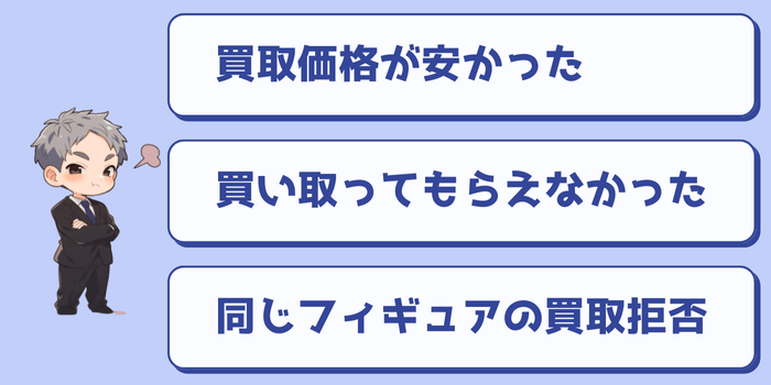 【ブックオフ】フィギュア買取の悪い評判