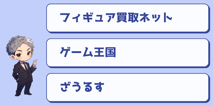 買取王子よりおすすめの宅配買取サービス