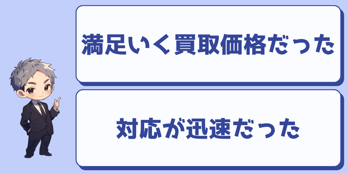 まんだらけ宅配買取のいい評判